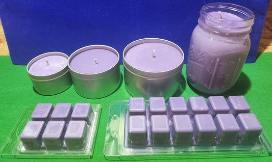 Lavender Vanilla Soy Candles & Wax Melts