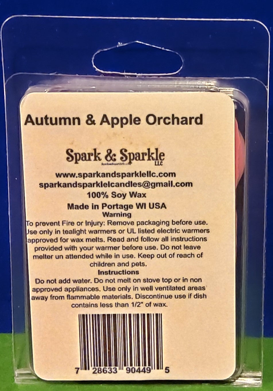 Autumn & Apple Orchard Soy Candles & Wax Melts