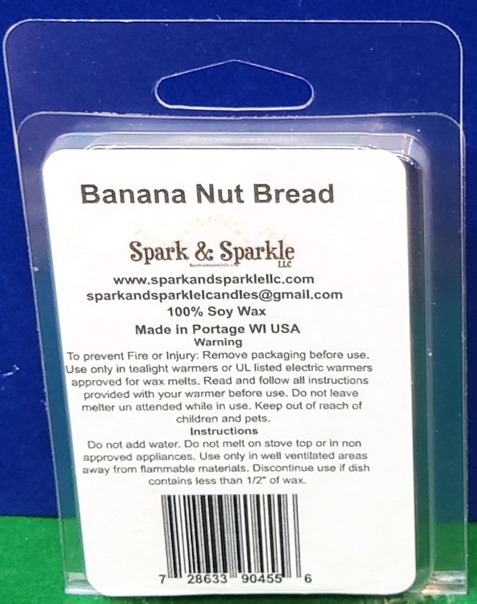 Banana Nut Bread Soy Candles & Wax Melts