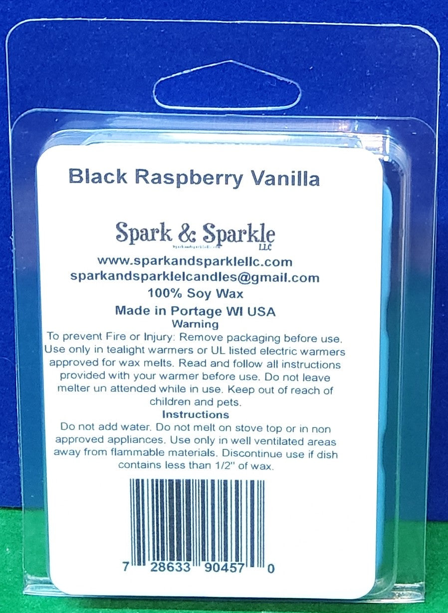 Black Raspberry Vanilla Soy Candles & Wax Melts