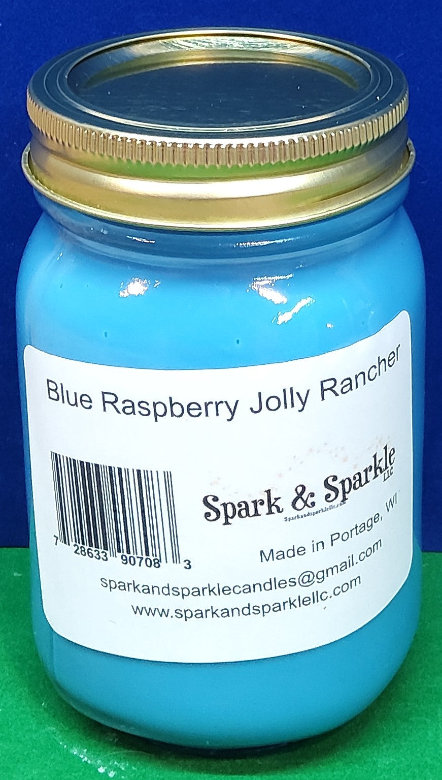 Blue Raspberry Joly Rancher Soy Candles & Wax Melts