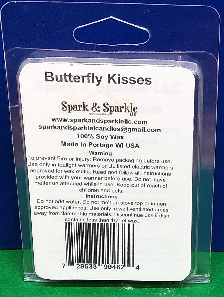 Butterfly Kisses Soy Candles & Wax Melts