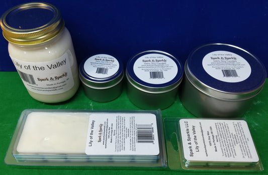 Lily of the Valley Soy Candles & Wax Melts